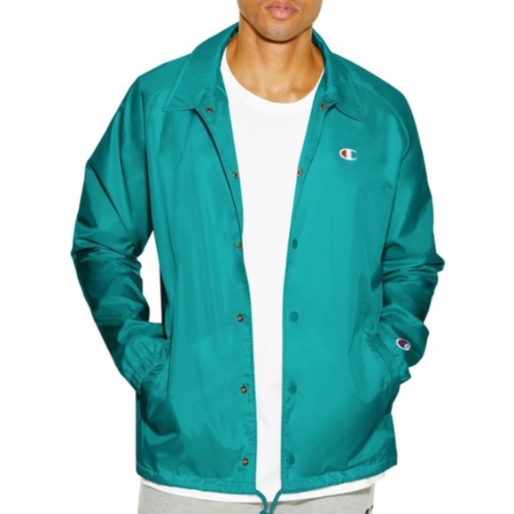 champion men's classic coaches jacket